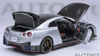 1/18 AUTOart 2022 Nissan GT-R (R35) Nismo Special Edition (Ultimate Metal Silver) Car Model