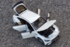 DAMAGED MIRROR 1/18 Norev Mercedes-Benz Mercedes-AMG AMG GT63S GT 63S (White) Diecast Car Model