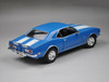 MINOR DAMAGED 1/18 Welly 1968 Chevrolet Chevy Camaro Z28 (Blue) Diecast Car Model