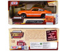 1974 Chevrolet Vega GT Orange Metallic with White Stripes "Forgotten Classics" Series 1/24 Diecast Model Car by Motormax