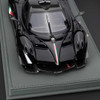 1/18 BBR Pagani Huayra R (Gloss Black) Car Model Limited 100 Pieces
