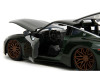 2023 Nissan Z Dark Green Metallic with Black Top "Fast X" (2023) Movie "Fast & Furious" Series 1/24 Diecast Model Car by Jada