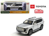 1/24 Motormax Toyota Land Cruiser (Silver) Diecast Model Car 