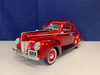 AS-IS 1940 Ford Deluxe Red 1/18 Diecast Model Car by Motormax