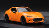 1/64 Kyosho Mazda MX-5 MX5 Miata Hardtop (Orange) Car Model