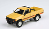 1/64 Paragon 1984 Toyota Hilux Single Cab (Yellow) RHD Diecast Car Model