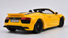 1/18 Dealer Edition Audi R8 V10 Plus Spyder (Yellow) Diecast Car Model