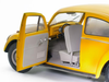 1/12 Sunstar 1961 Volkswagen VW Beetle Transformer Edition (Yellow) Diecast Car Model Limited