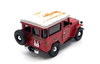 1/24 Motormax Toyota FJ40 (Red with White Top) Rust Edition Diecast Car Model