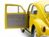 1/12 Sunstar 1961 Volkswagen VW Beetle (Yellow) Diecast Car Model Limited