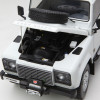 1/18 Kyosho Land Rover Defender 90 SWB (White w/ White Hood) Diecast Car Model