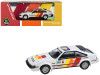 1984 Toyota Celica Supra White with Stripes "Alpine Rallye" 1/64 Diecast Model Car by Paragon Models