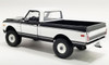 1/18 ACME 1969 Chevrolet K10 4x4 (Black & White) Diecast Car Model