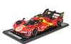 1/12 BBR 2023 Ferrari 499P Winner Le Mans 24h #51 A. Pier Guidi - J. Calado - A. Giovinazzi Car Model