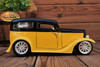 1/18 1931 Ford Model A Sedan (Yellow & Black) Diecast Car Model