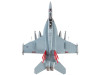 Boeing EA-18G Growler Aircraft "VAQ-132 Scorpions" United States Navy 1/72 Diecast Model by JC Wings