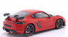 1/18 Minichamps 2024 Porsche Cayman GT4 RS Weissach Package (Red) Diecast Car Model