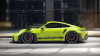 1/18 Minichamps 2022 Porsche 911 (992) GT3 RS (Lemon Yellow Green) Diecast Car Model