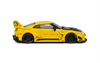 1/43 Solido Nissan GTR35 LBWK Silhouette (Yellow) Diecast Car Model