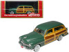 1949 Mercury Woodie Meadow Green with Yellow and Woodgrain Sides and Green Interior Limited Edition to 200 pieces Worldwide 1/43 Model Car by Goldvarg Collection 1949 Mercury Woodie Meadow Green with Yellow and Woodgrain Sides and Green Interior Limited Edition to 200 pieces Worldwide 1/43 Model Car by Goldvarg Collection