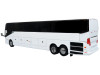 Prevost H3-45 Coach Bus Plain White Limited Edition 1/87 (HO) Diecast Model by Iconic Replicas