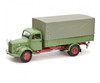 1/18 Schuco Mercedes-Benz L3500 Flatbed Truck with Tarpaulin (Green) Diecast Car Model