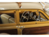 1949 Mercury Woodie Miami Cream with Yellow and Woodgrain Sides and Green Interior with Kayak on Roof Limited Edition to 200 pieces Worldwide 1/43 Model Car by Goldvarg Collection