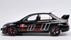 1/18 Super A SuperA Mitsubishi Evo 9 Evo9 Evo IX 9th Generation RA Ralliart (Black) Diecast Car Model Limited 555