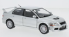 1/24 WhiteBox 2001 Mitsubishi Lancer Evolution VII RHD (Silver) Diecast Car Model