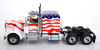 1/18 Road Kings Kenworth W900 Truck (American Flag Color) Diecast Car Model