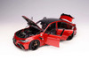 1/18 Motorhelix Alfa Romeo GTA (Rosso GTA Red) Diecast Car Model with Extra Engine Limited