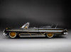 1/18 Sunstar 1961 Chevrolet Impala Open Convertible Lowrider (Black) With Moveable Suspension Diecast Car Model