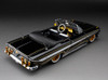 1/18 Sunstar 1961 Chevrolet Impala Open Convertible Lowrider (Black) With Moveable Suspension Diecast Car Model