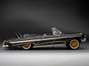 1/18 Sunstar 1961 Chevrolet Impala Open Convertible Lowrider (Black) With Moveable Suspension Diecast Car Model