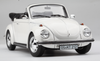 1/18 Norev Volkswagen VW 1972 1973 Beetle 1303 Cabriolet (White) Diecast Car Model