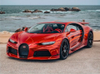 1/64 HH Model Bugatti Chiron Supersport Red & Orange