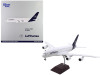 Airbus A380 Commercial Aircraft "Lufthansa" (D-AIMK) White with Dark Blue Tail "Gemini 200" Series 1/200 Diecast Model Airplane by GeminiJets
