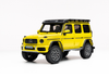 1/18 Mercedes-AMG G63 4x4² Yellow Diecast full open