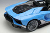 1/18 Make Up 2022 Lamborghini Aventador Ultimae Roadster Tribute Miura Roadster (Azzurro Flake Blue) Car Model Limited