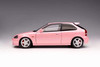 1/18 Motorhelix Honda Civic Type R (EK9) (Pink) Full Open Diecast Car Model with Extra Engine