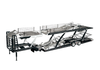 1/18 NZG 8 Cars Double Level Lohr Car Transporter Trailer for Mercedes-Benz Actros Truck Head Diecast Model