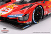 1/18 BBR 2023 Ferrari 499P Team AF Corse #50 WEC 1000 Miles of Sebring 3rd Place Car Model