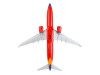 Boeing 737 MAX 8 Commercial Aircraft "Southwest Airlines" (N872CB) Blue with Red and Orange Stripes (Snap-Fit) 1/130 Plastic Model by Skymarks