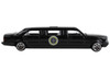 Presidential Limousine Black with Sunroof "United States President" Diecast Model by Daron