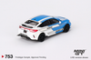 1/64 Mini GT 2023 Honda Civic Type R #3 Pace Car (Blue) Diecast Car Model