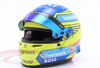1/2 Bell 2024 Formula 1 Fernando Alonso #14 Aston Martin Aramco F1 Team Helmet Model
