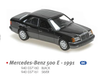 1/43 MINICHAMPS MERCEDES-BENZ 500 E (W124) - 1991 - SILVER Diecast Car Model