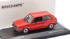 1/43 Minichamps 1985 Volkswagen VW Golf II (Red) Diecast Car Model