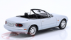 1/18 Norev 1989 Mazda MX-5 Roadster (Silver) Diecast Car Model