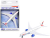Boeing 787 Commercial Aircraft "British Airways" (G-ZBJA) White with Blue and Red Tail Diecast Model Airplane by Daron